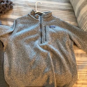 Patagonia half zip sweater